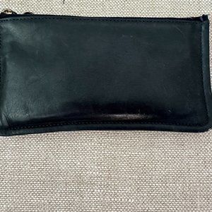 COACH Vintage Skinny Case Navy Blue color